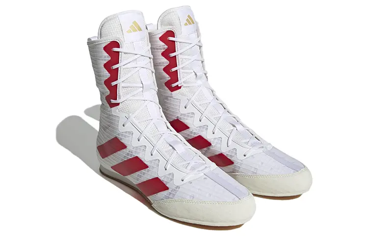Кеды Adidas Unisex, белый/красный — фото 3