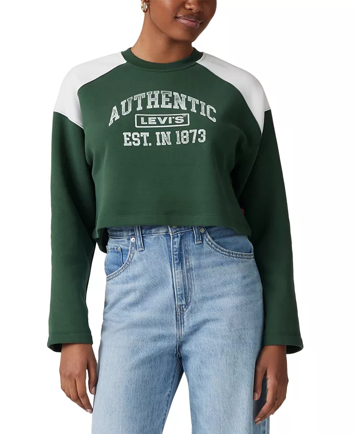 

Женская графическая толстовка Bleacher Levi's, мультиколор