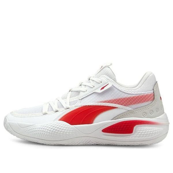 

Кроссовки court rider team 'white high risk red' Puma, белый