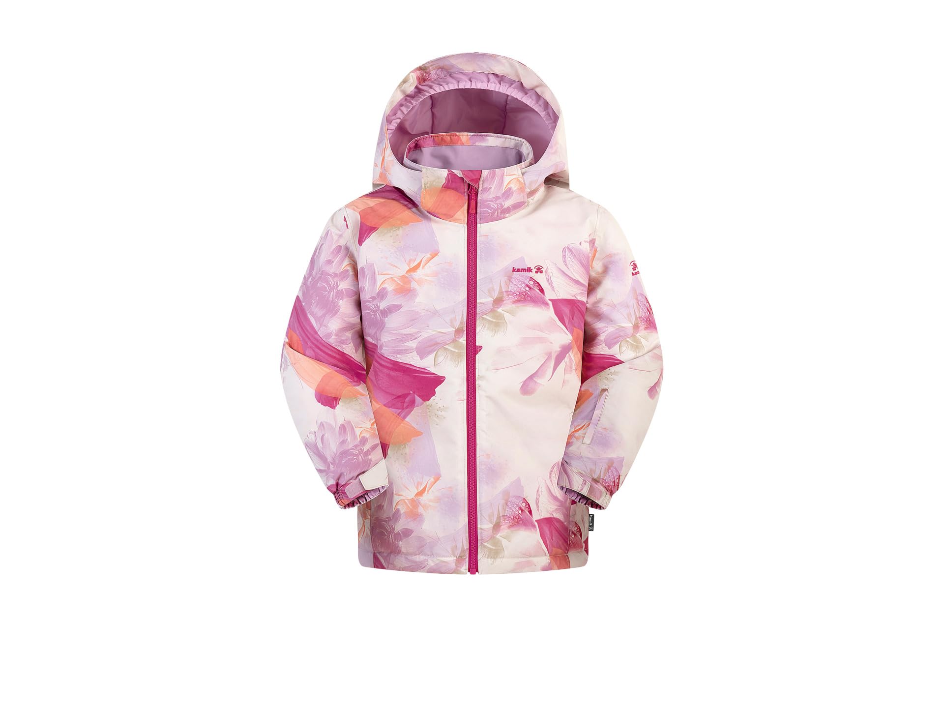 

Куртка Kamik Kids Cybele, цвет Cream/Pink