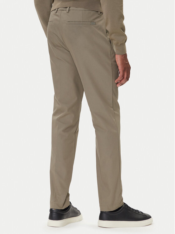 Чиносы slim fit P-Kaiton1 50543945 Boss, бежевый — фото 3