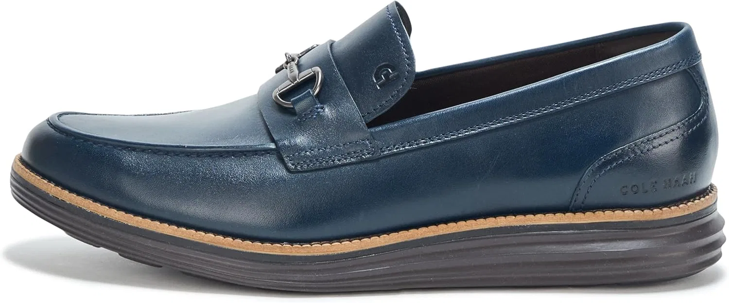 Лоферы Cole Haan, Navy/Brown/Black — фото 2