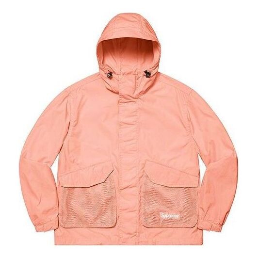 

Куртка mesh pocket cargo jacket 'pink' Supreme, розовый