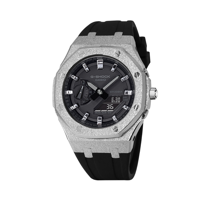 

CASIO Retrofit Series электронные часы на ремешке из смолы унисекс черный циферблат