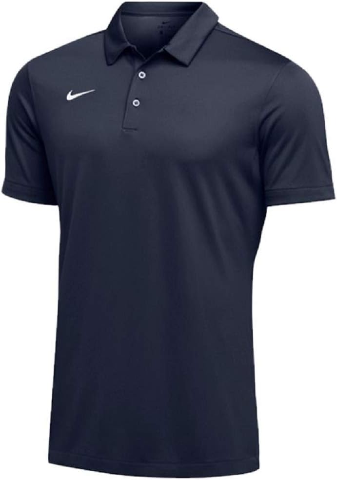 

Мужская рубашка-поло Nike Dri-FIT с коротким рукавом, Navy, Синий, Мужская рубашка-поло Nike Dri-FIT с коротким рукавом, Navy