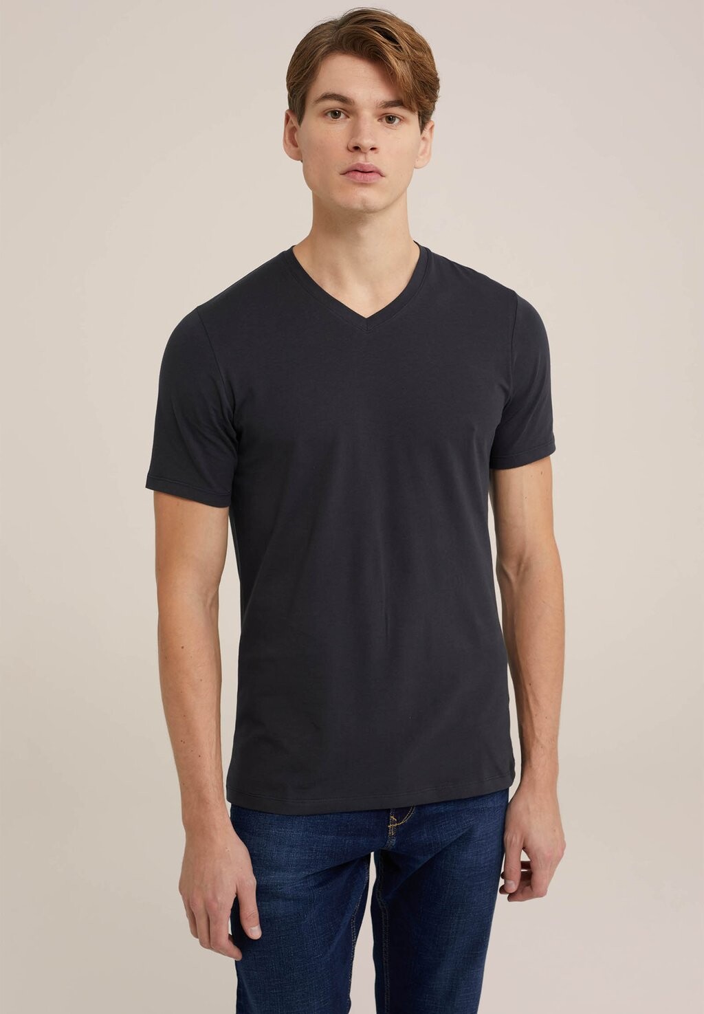 

Футболка Basic Basic WE Fashion, цвет navy blue