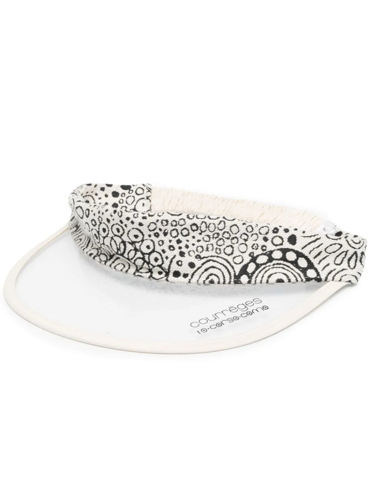 

10 CORSO COMO козырек в двух тонах, нейтральный