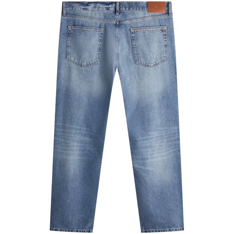 Джинсы прямого кроя Tommy Hilfiger Jeans Denim Blue — фото 3