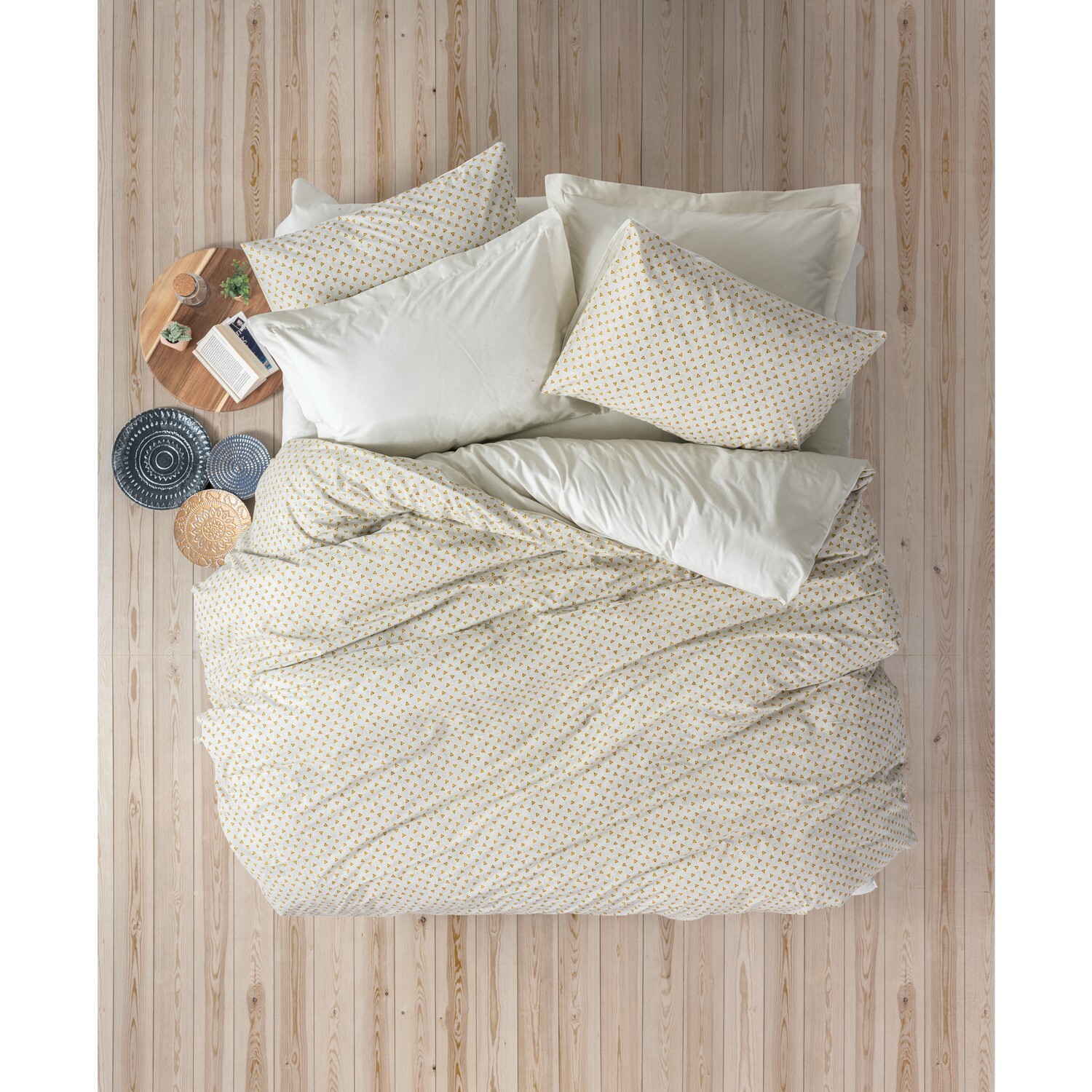 

Комплект постельного белья Cotton Box Petite Jot Beige