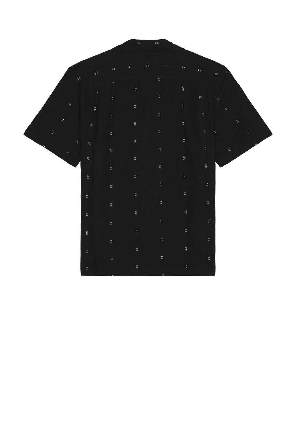 

Вышитая льняная рубашка Avery Rag & Bone, Black