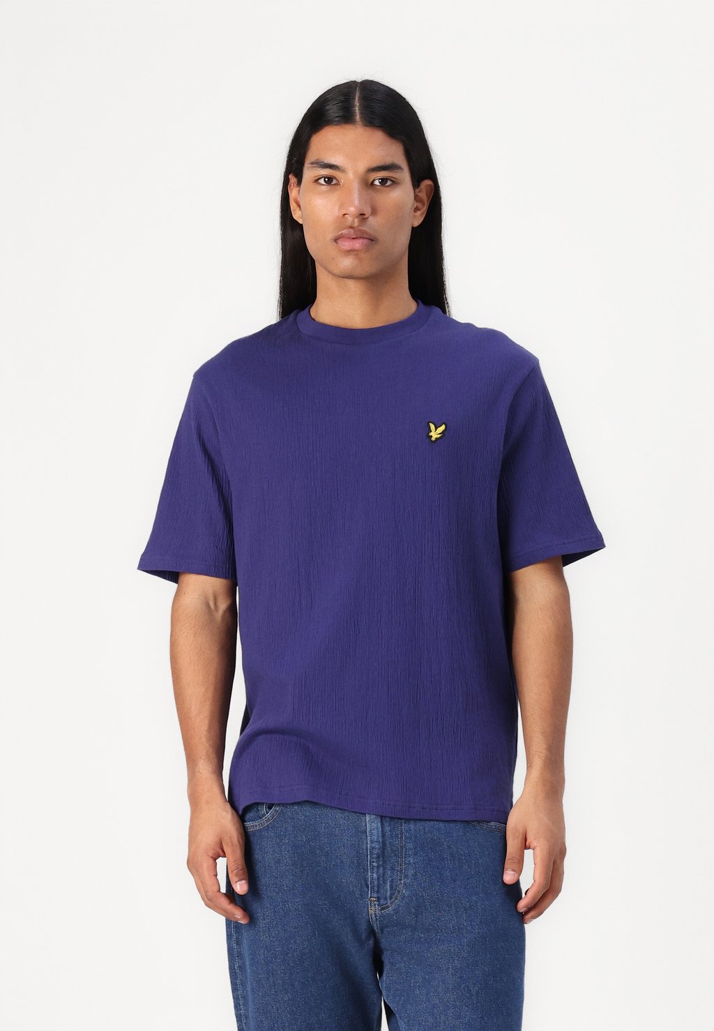 

Базовая футболка Lyle & Scott, темно-фиолетовый