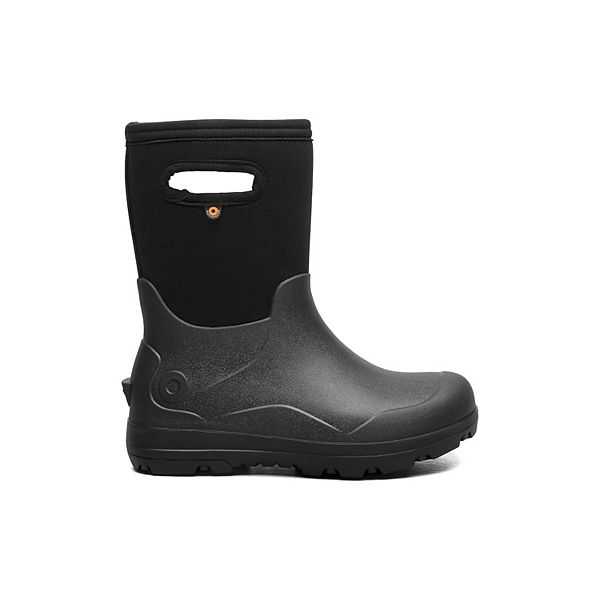 Детские водонепроницаемые резиновые сапоги York seamless Bogs, Black — фото 2