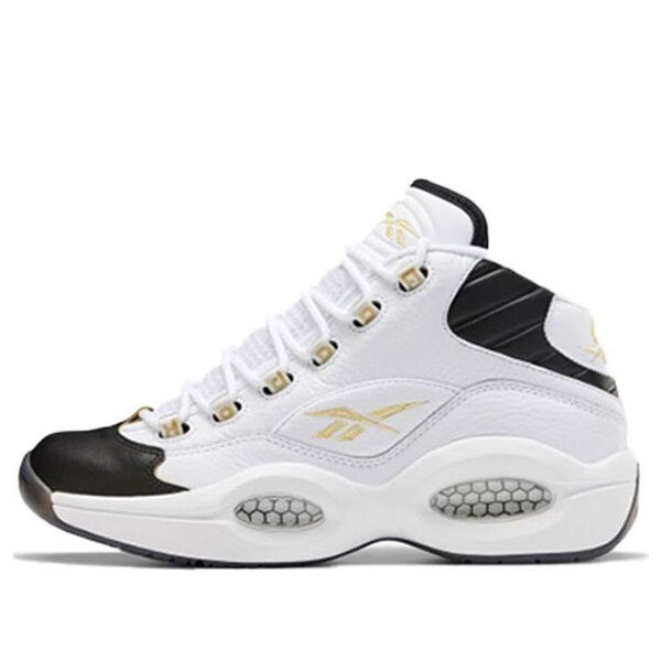 

Кроссовки question mid 'respect my shine' Reebok, черный