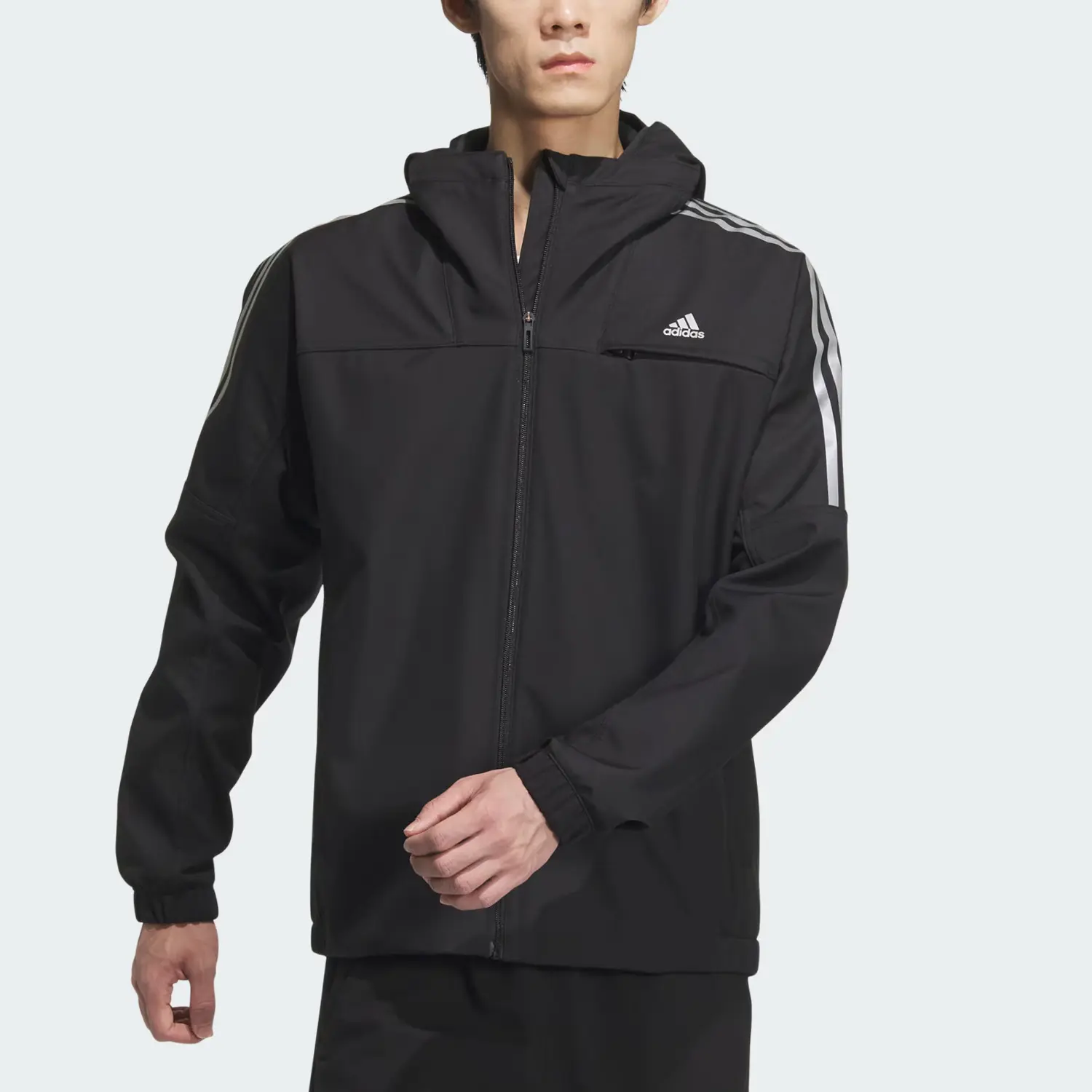 MUST HAVES Куртка мужская черный Adidas — фото 2
