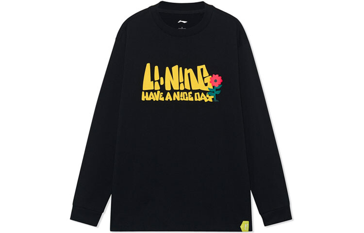 

Футболка из коллекции Sports Fashion унисекс черного цвета Lining, черный