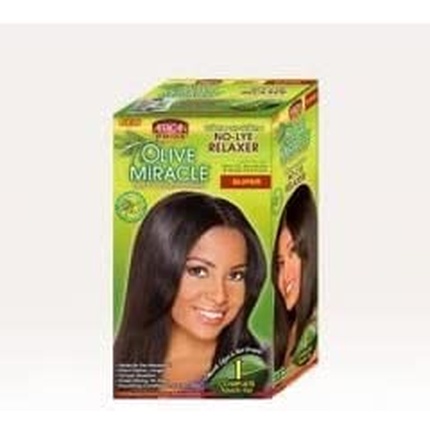 

Olive Miracle Super Deep Conditioning No-Lye Relaxer Kit African Pride