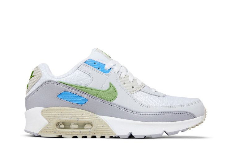 Кроссовки Nike Air Max 90 GS 'Evergreen', белый — фото 2