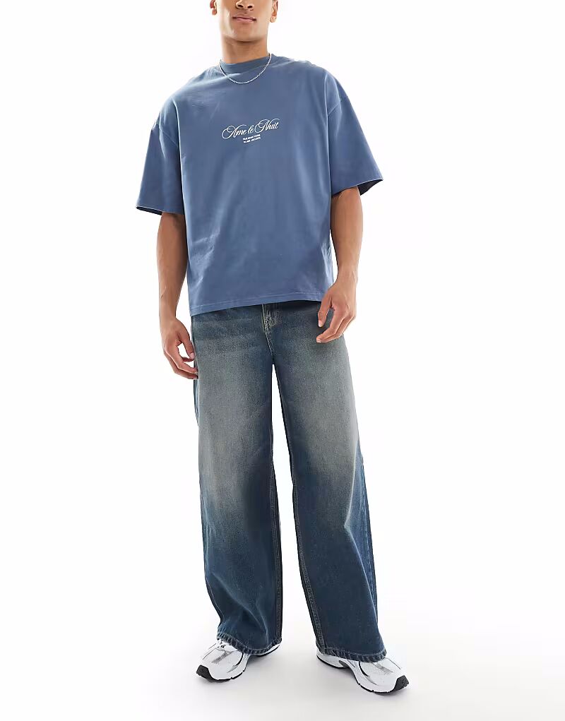 

Очень мешковатые джинсы Cotton On в нежно-синем цвете Cotton:On