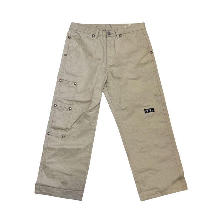 

Брюки Thug Club Thug Pants 'Beige', желто-коричневый