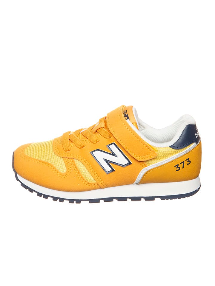

Кроссовки на шнуровке New Balance, желтый