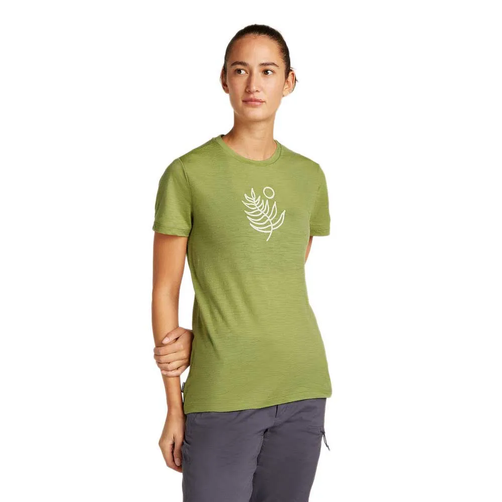

Футболка с коротким рукавом Icebreaker Merino 150 Tech Lite Fresh Fern, зеленый