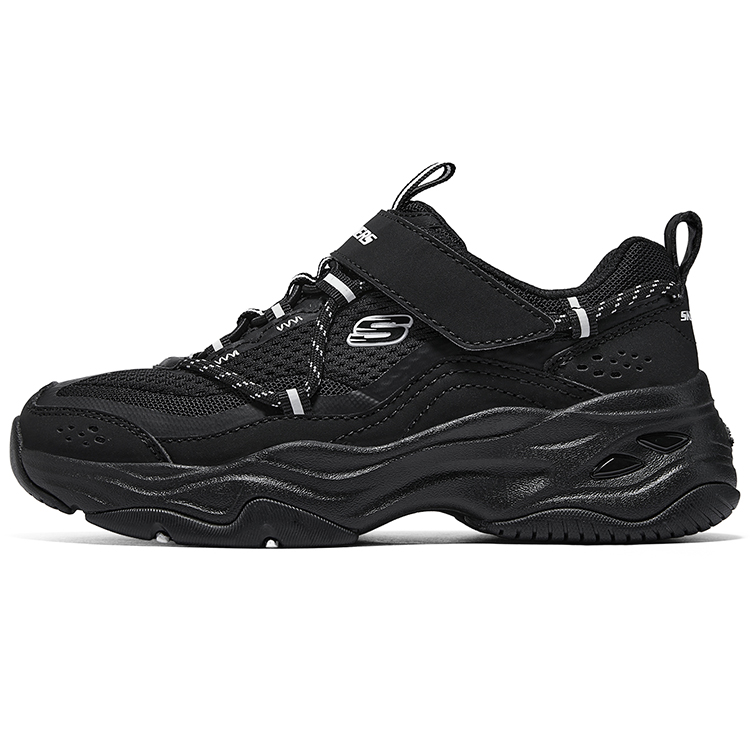 

Детская повседневная обувь для детей Skechers Kids, черный