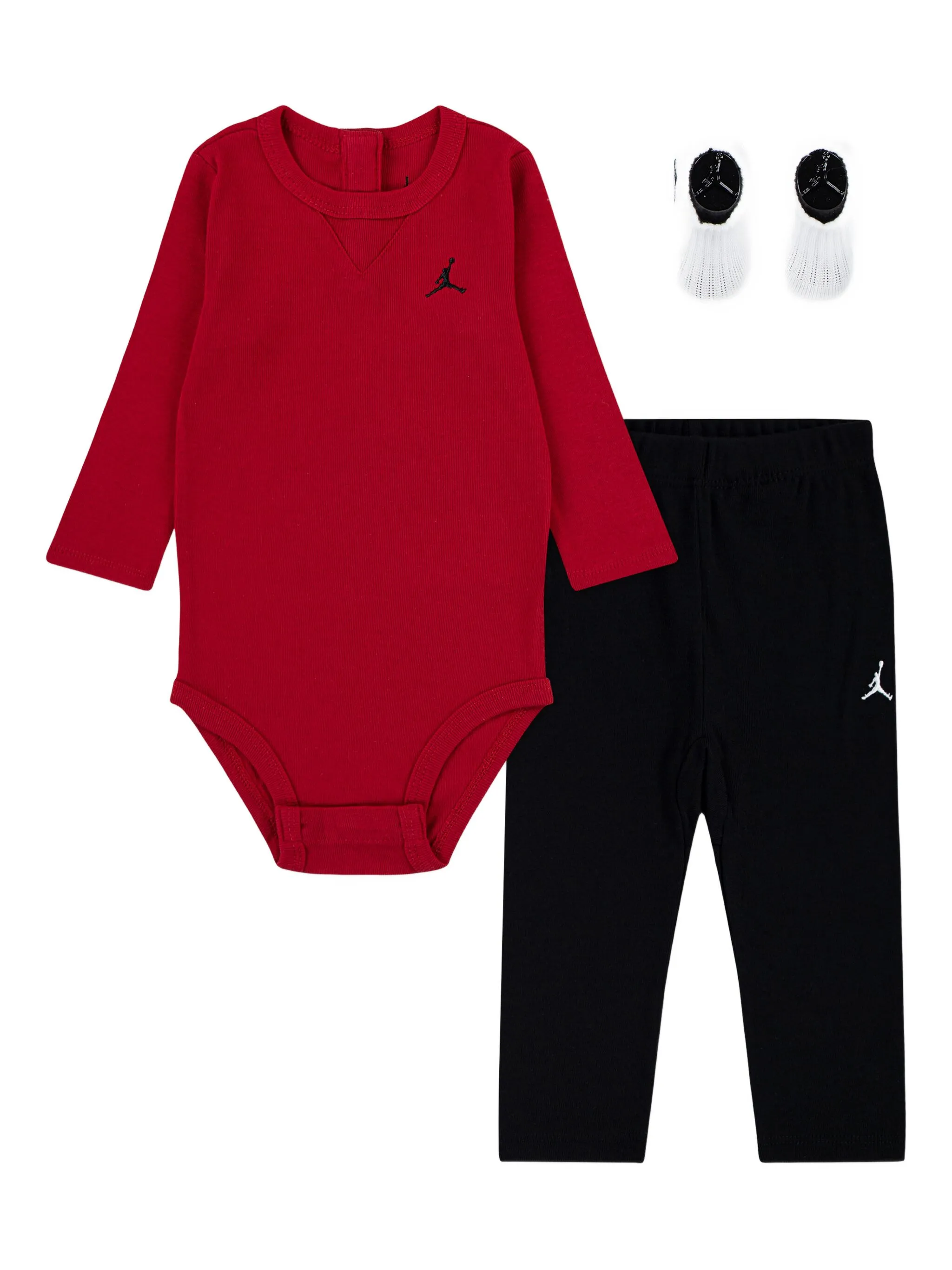 

Комплект из комбинезона, игрушки и несессера Jordan Kids, черный