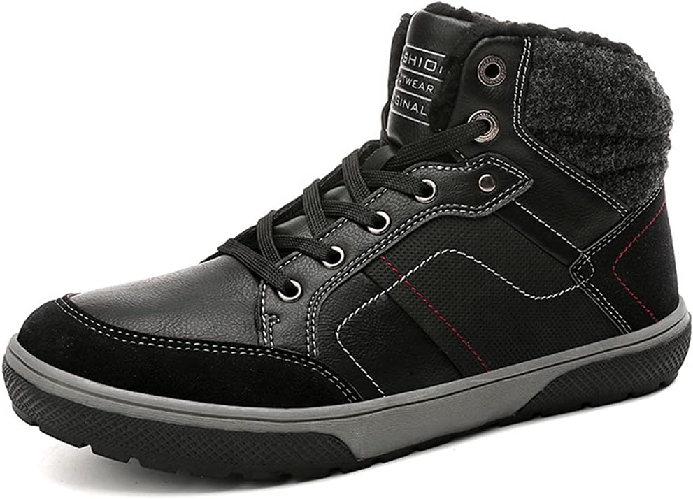 

Мужские треккинговые ботинки, уличная рабочая и ходовая обувь, хлопковые ботинки с коротким плюшевым низким голенищем, коричневые - 41/UK 7.5/US 8 Jlfzc