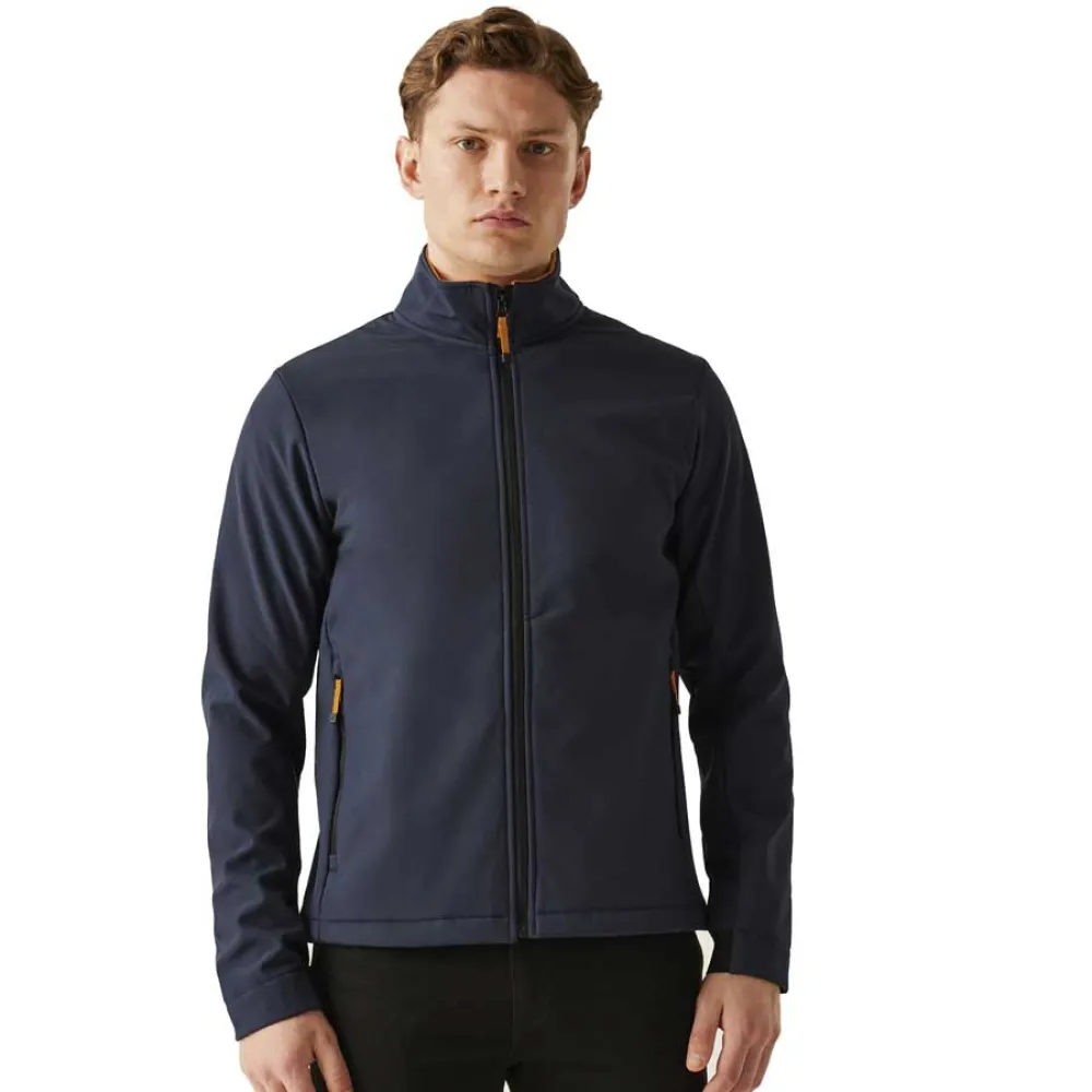 

Куртка Regatta Dendrick softshell, синий/серый