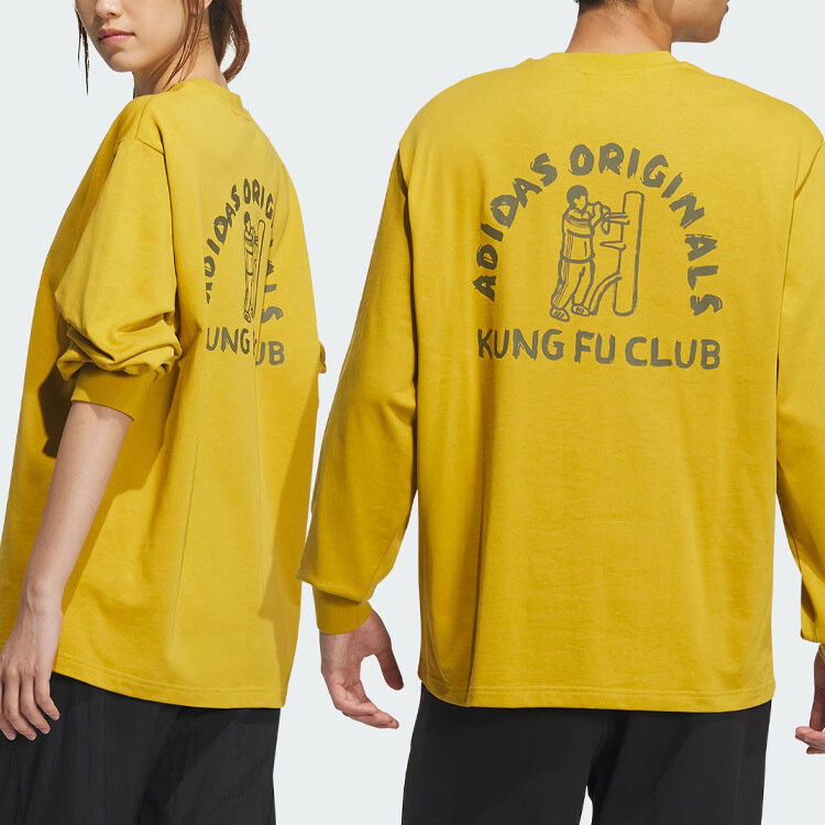 Футболка Вин Чун унисекс Victory Gold Adidas Originals, цвет Victory Gold — фото 3