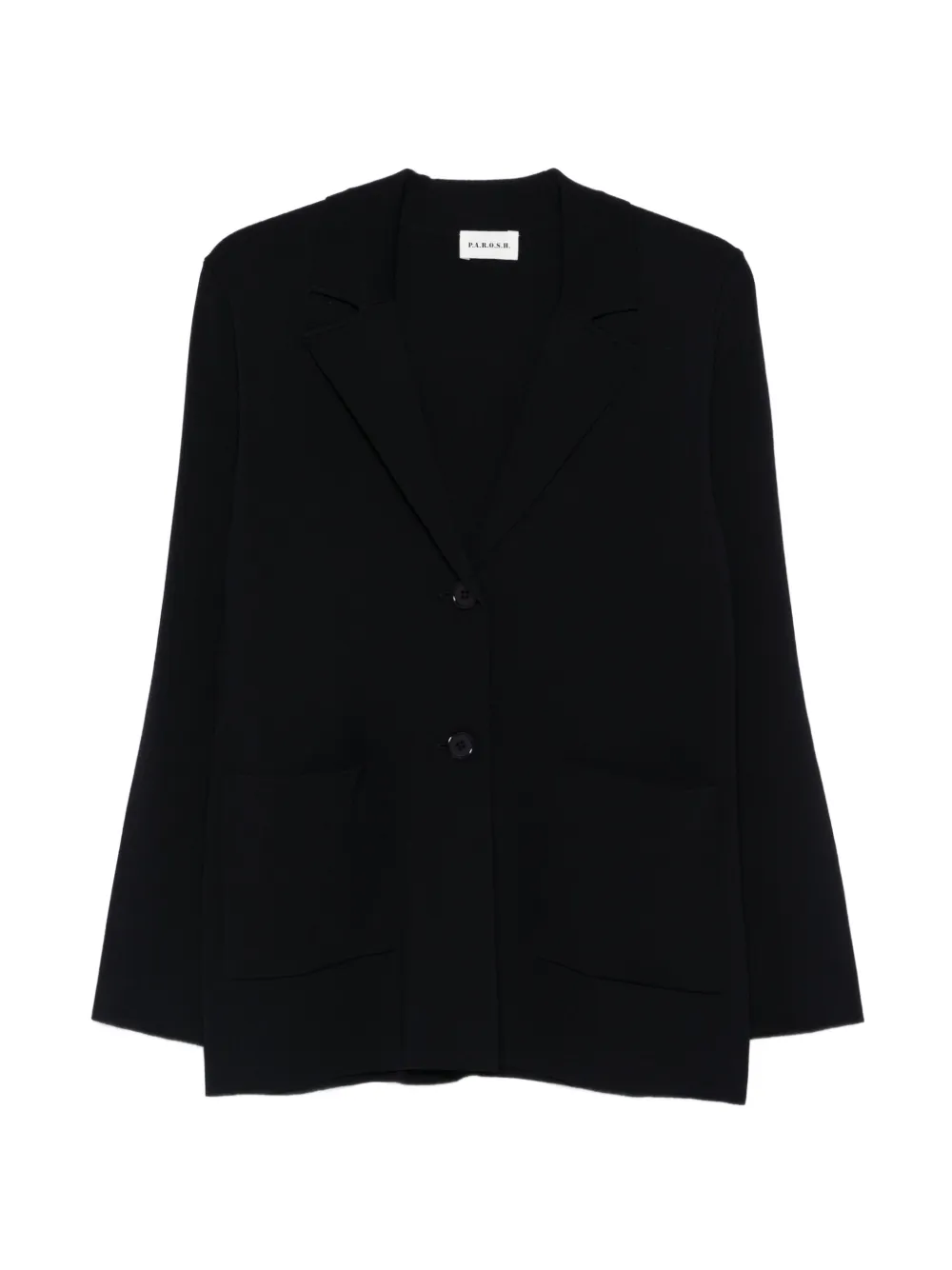 

Пиджак с заостренными лацканами P.A.R.O.S.H., синий