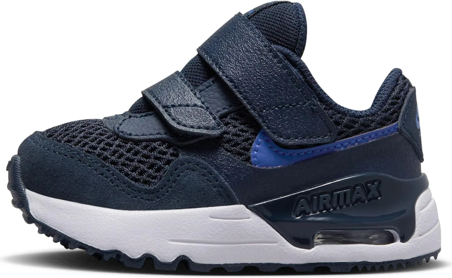 Детские кроссовки Nike Air Max Systm (Td), Obsidian Hyper Royal White