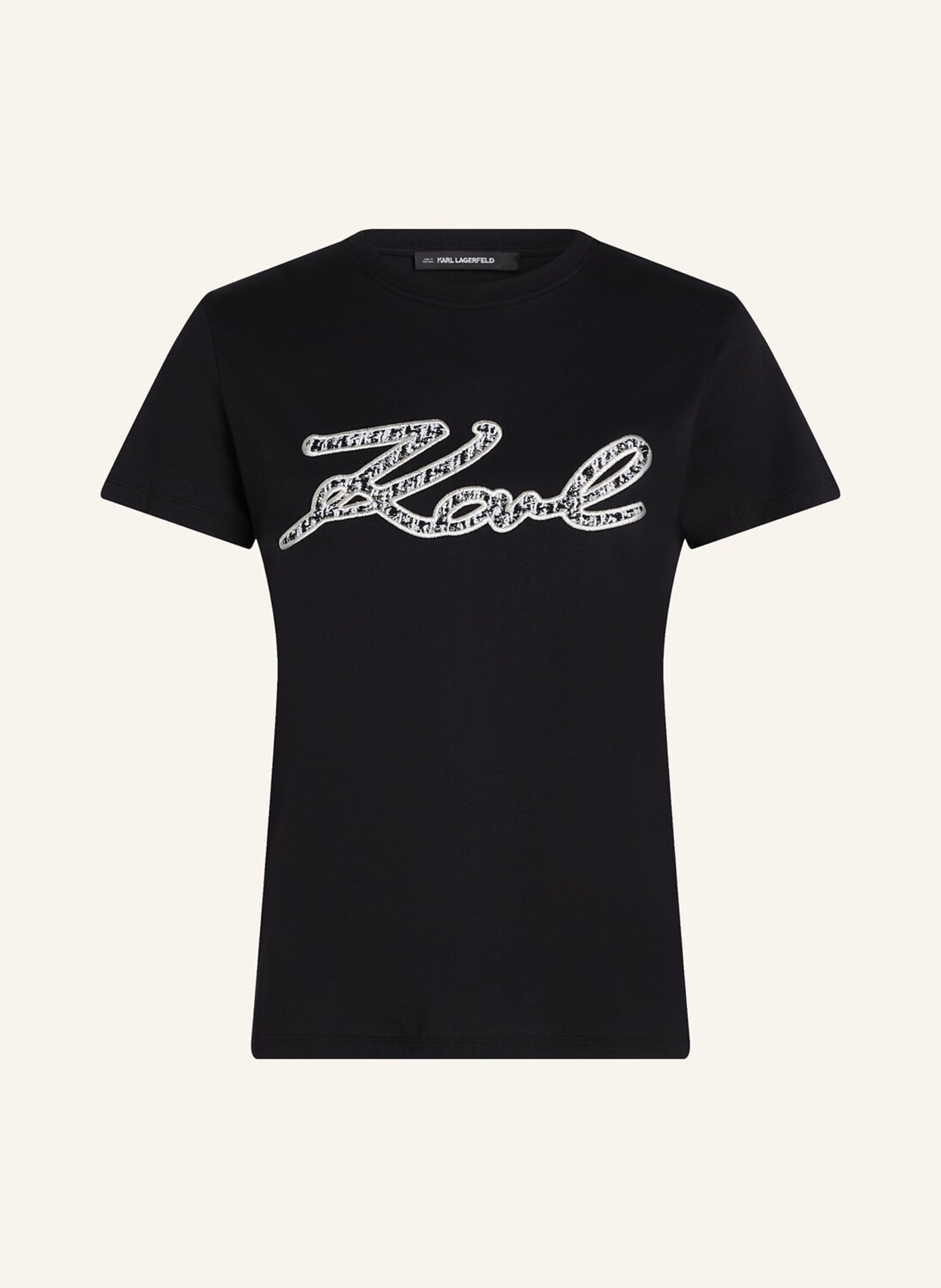 

Футболка Karl Lagerfeld, черный