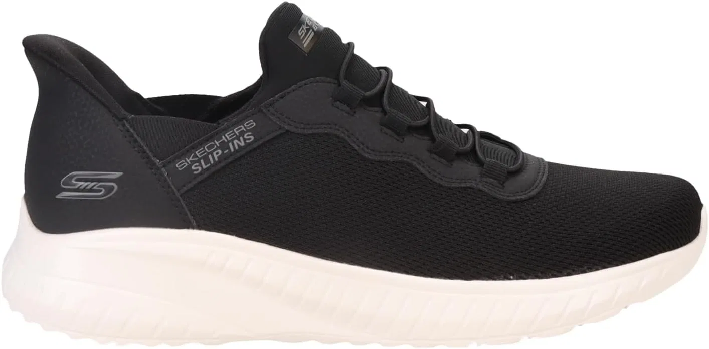 Женские кроссовки Skechers, Black Knit Trim — фото 2