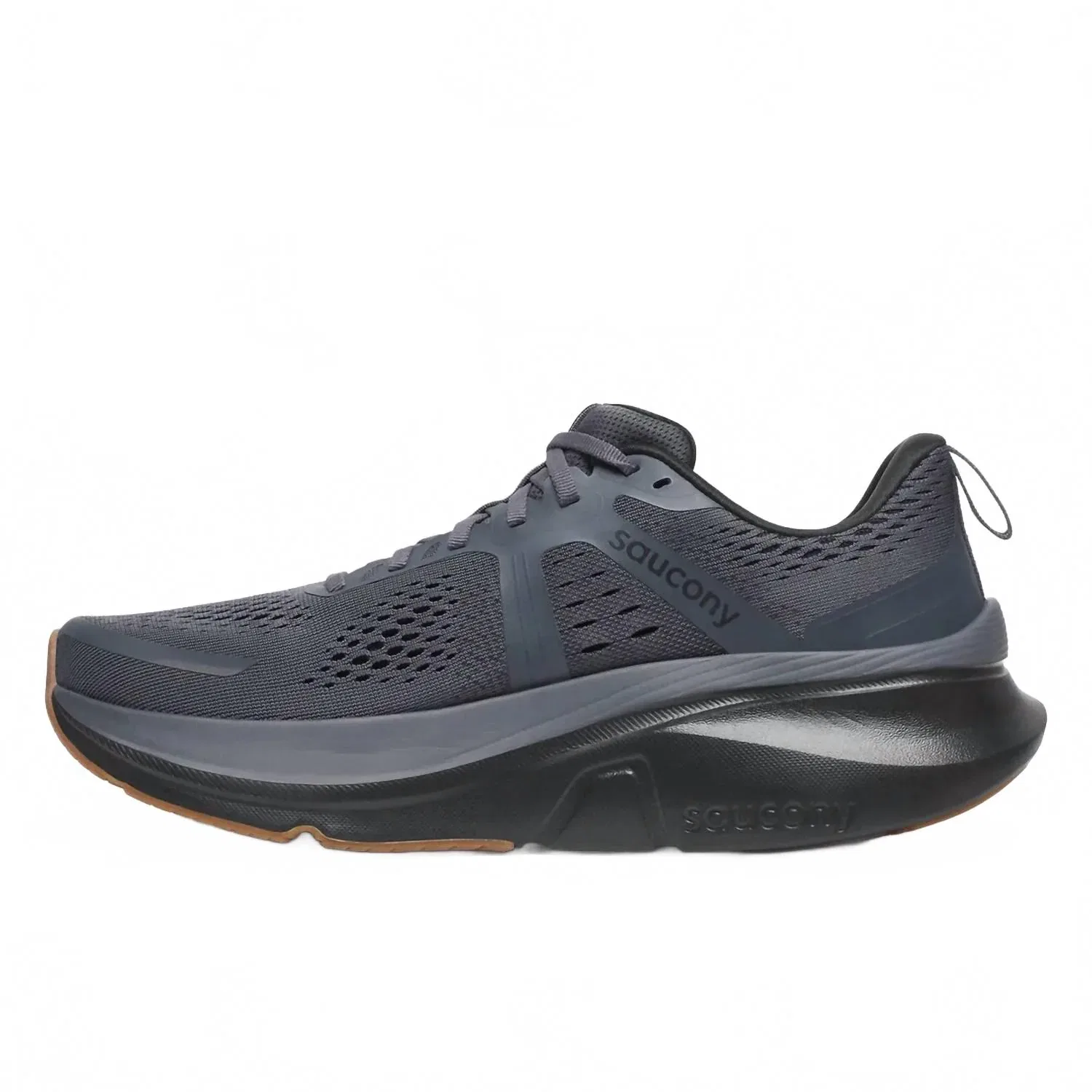 SAUCONY Мужские кроссовки Guide 18 в цвете Shadow/gum — фото 2