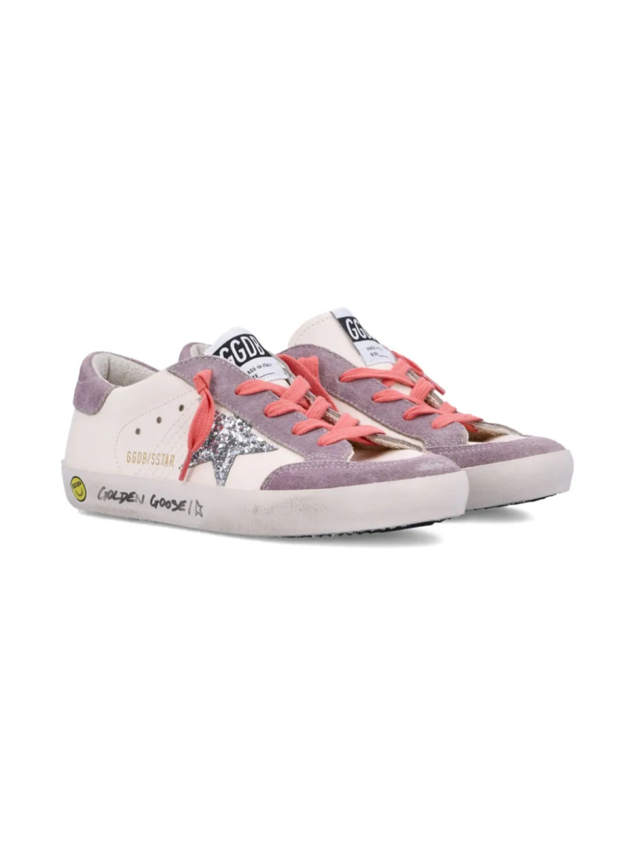 Кроссовки Superstar Golden Goose Kids, фиолетовый — фото 2