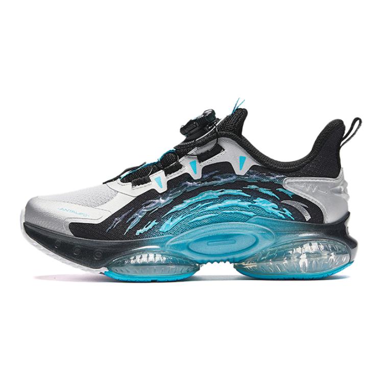 

Antakids Детские баскетбольные кроссовки UFO 5.0 Shock Absorbers Rebound Low Top, синие, черные, детские
