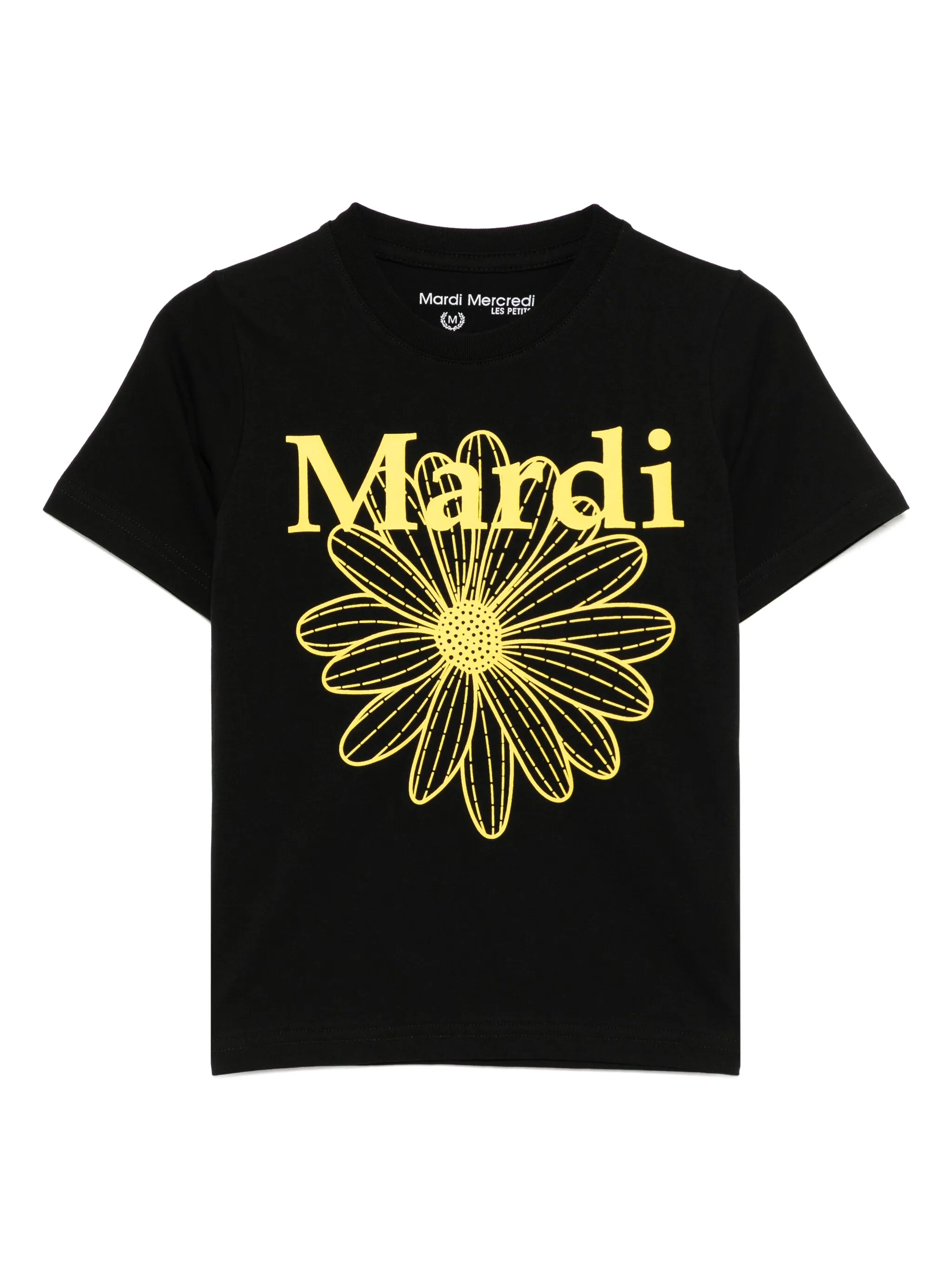 

Футболка с логотипом Mardi Mercredi Les Petites, черный