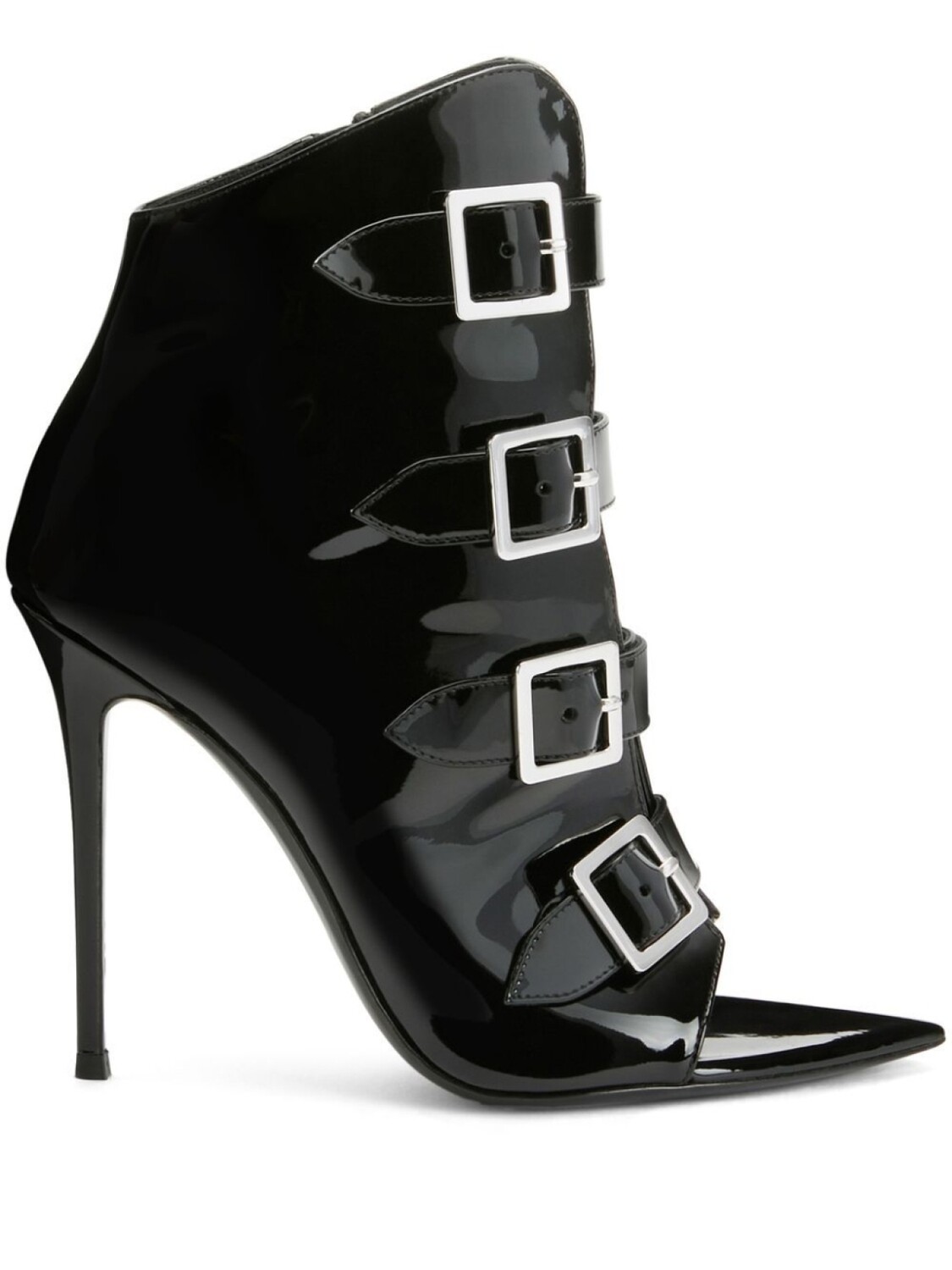 Giuseppe Zanotti ботильоны Intriigo Buckle 105, черный