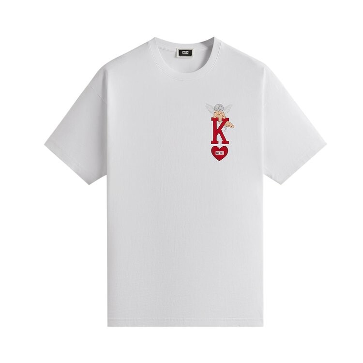 

Футболка Kith Of Hearts 'White', белый