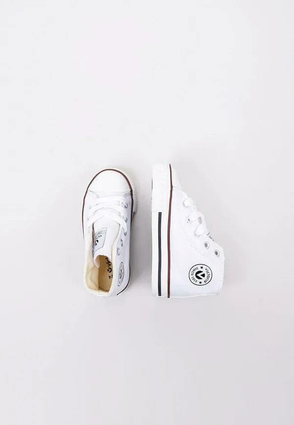 Высокие кроссовки tribu botin lona Victoria Shoes, White — фото 4