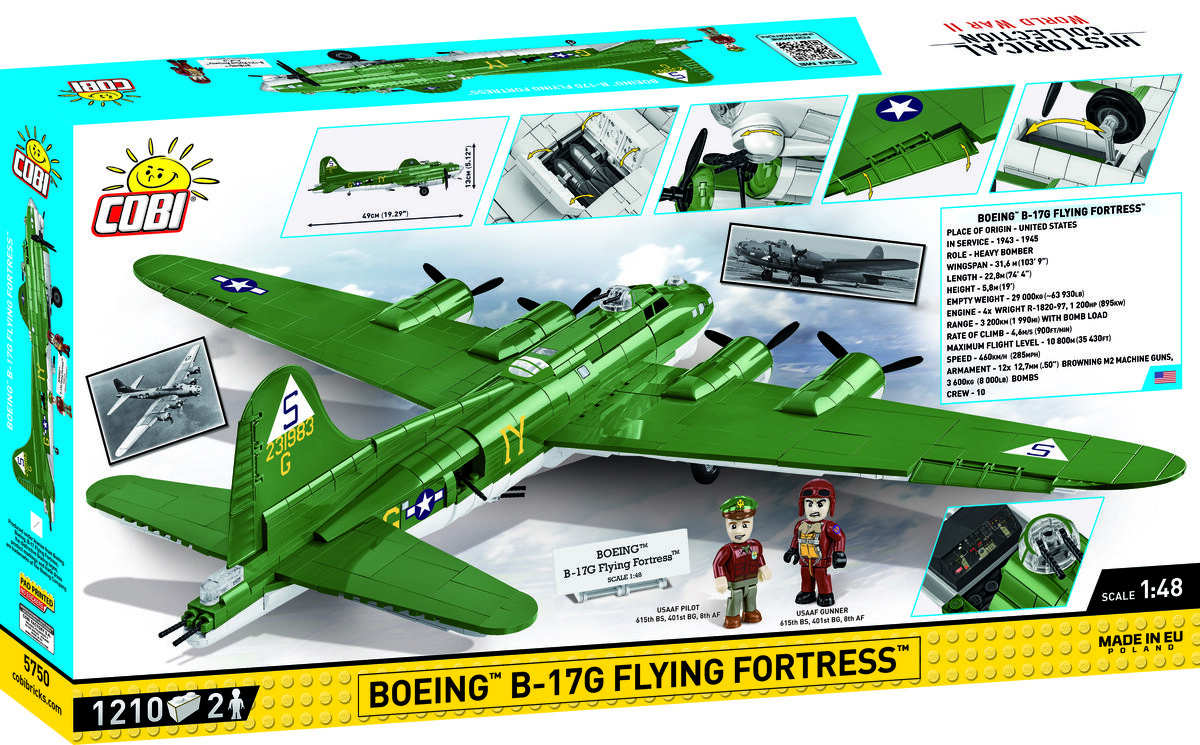 COBI, Историческая коллекция Второй мировой войны, Boeing B-17 Flying Fortress, 5750