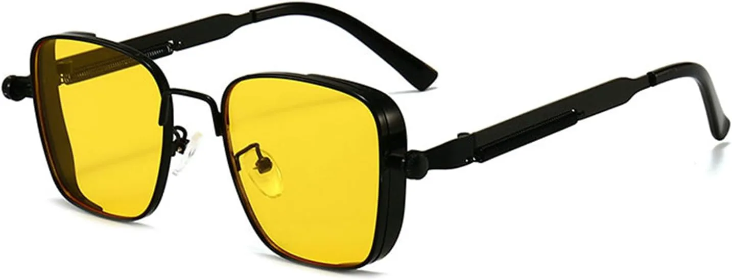 

Солнцезащитные очки Willochra Fashion Square Vintage для женщин и мужчин, дизайнерские ретро-очки из металла в стиле 90-х, популярные очки для женщин и мужчин, C6