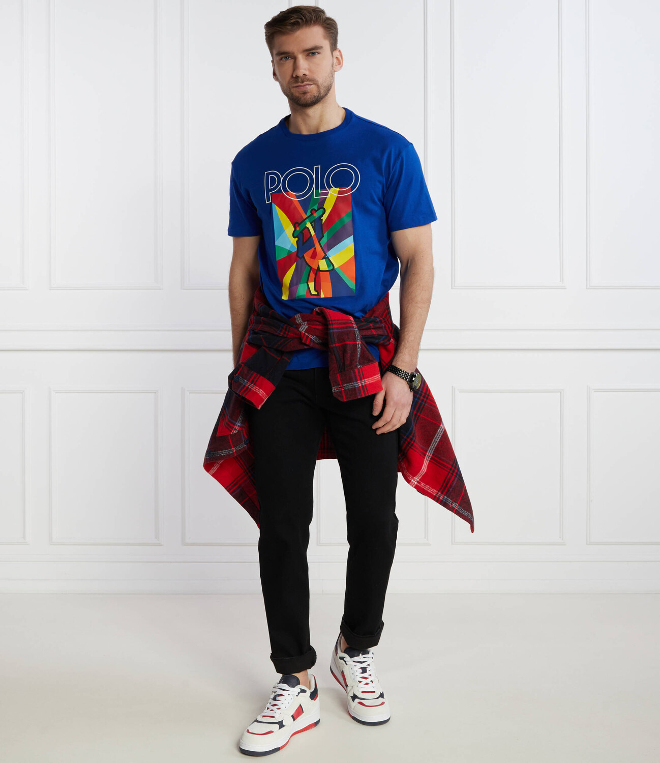 Футболка POLO RALPH LAUREN Regular Fit, цвет fiordaliso — фото 2