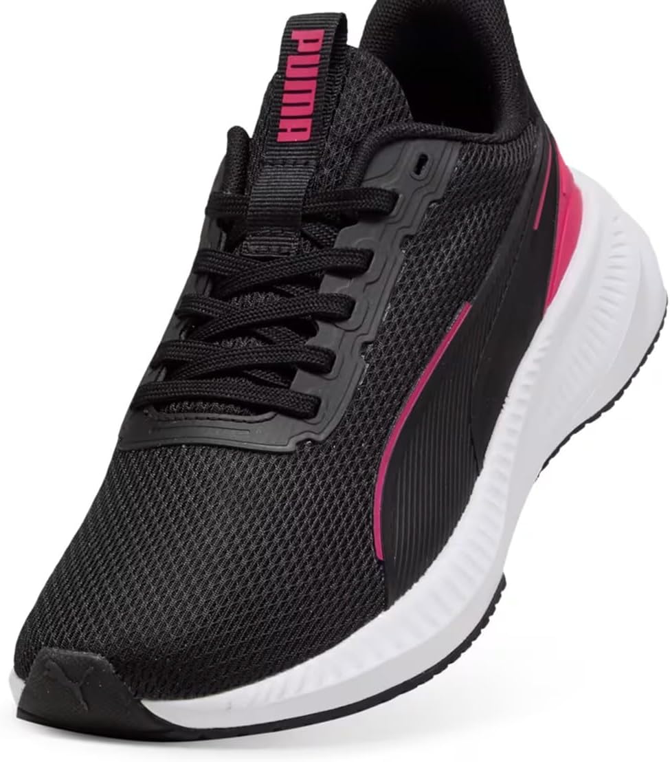 Кроссовки PUMA Unisex-Adult Flyer Lite 3, черный/розовый — фото 4