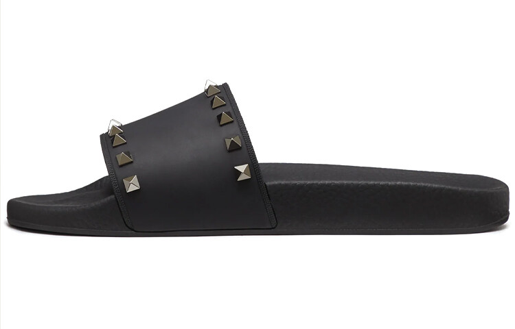 

Мужские шлепанцы Valentino Rockstud, черный