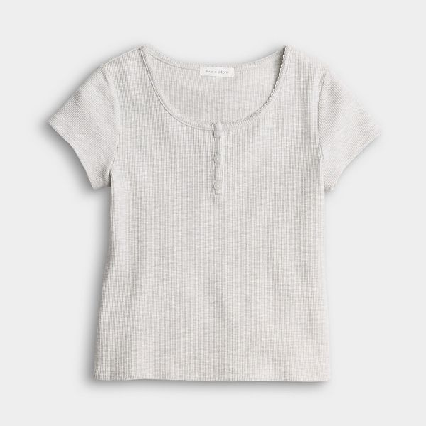 

Детская футболка-поло для девочек 7-16 лет Sea + Skye, Grey