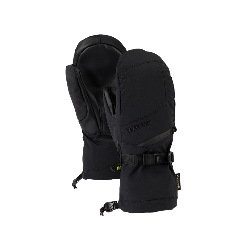 

Ветронепроницаемые и водонепроницаемые лыжные перчатки женские BURTON, черный