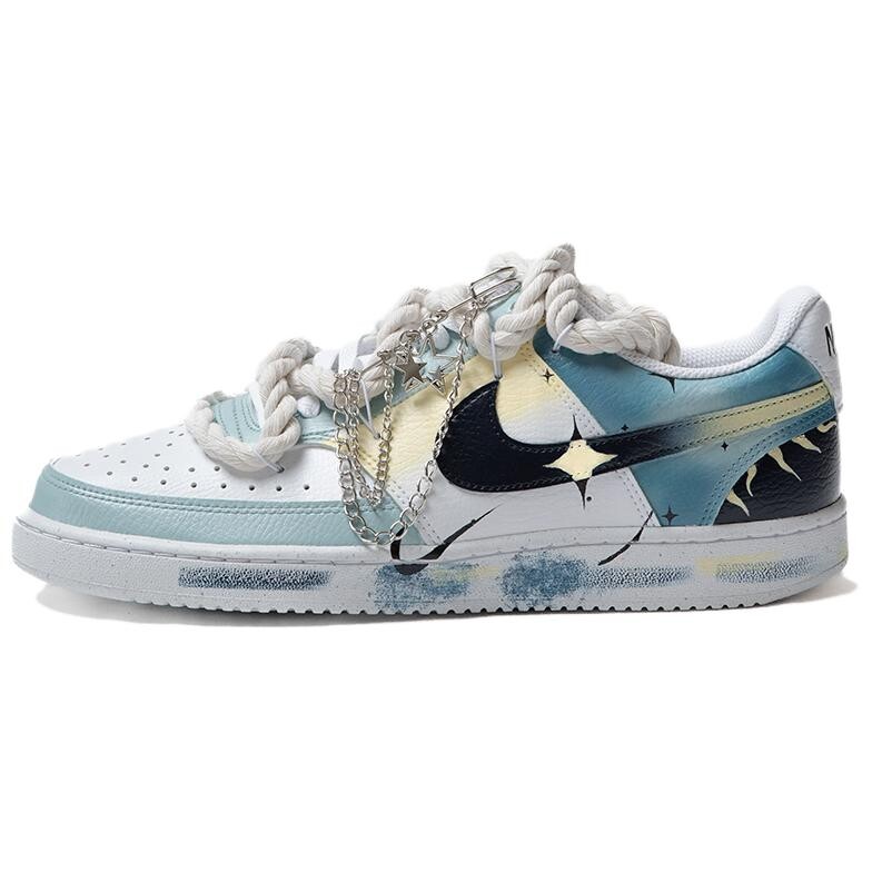 

Court Vision Low Скейтборд Кроссовки Мужские Низкие Темно-синий Nike