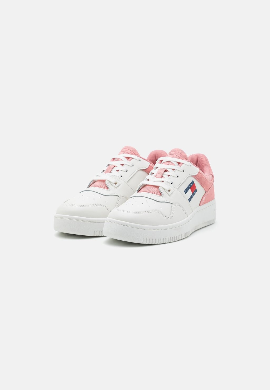 

Полукеды Retro Basket Tommy Hilfiger, мелово-розовые